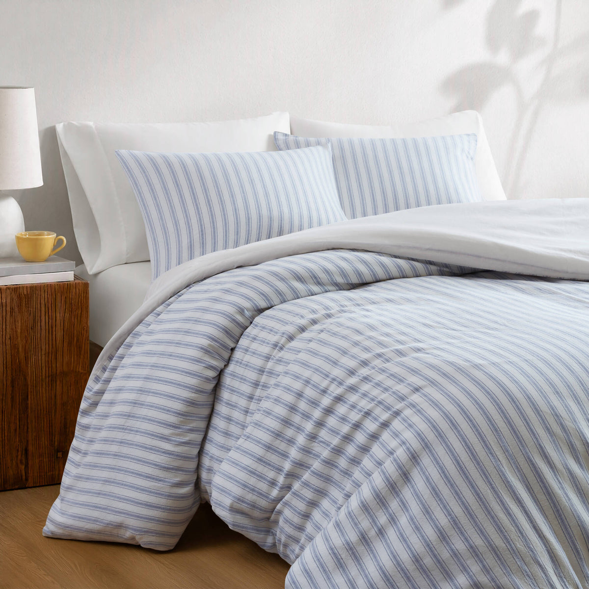 Etta 3-Piece Cotton Lined Blend Duvet Set