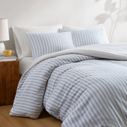 Etta 3-Piece Cotton Lined Blend Duvet Set