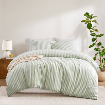 Etta 3-Piece Cotton Lined Blend Duvet Set