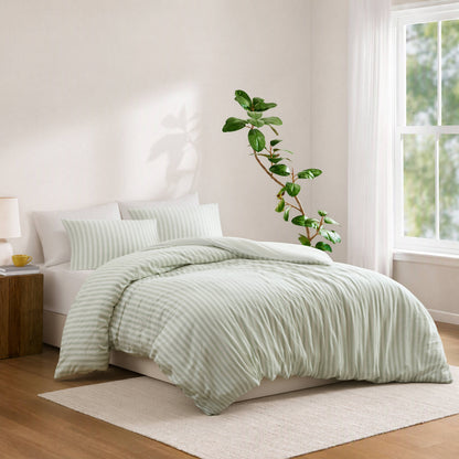 Etta 3-Piece Cotton Lined Blend Duvet Set