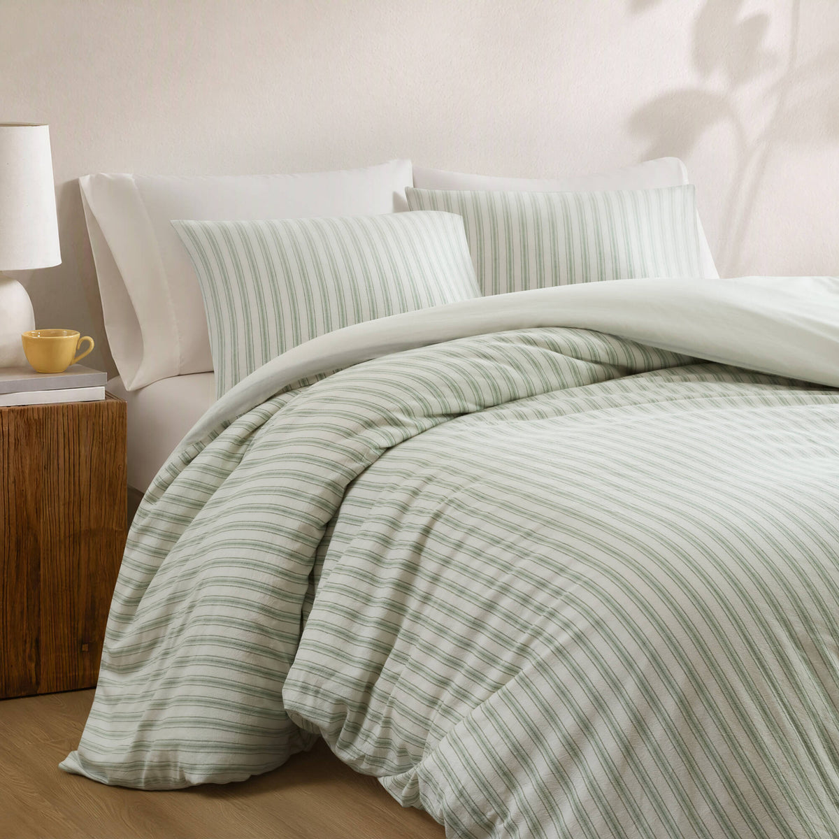 Etta 3-Piece Cotton Lined Blend Duvet Set