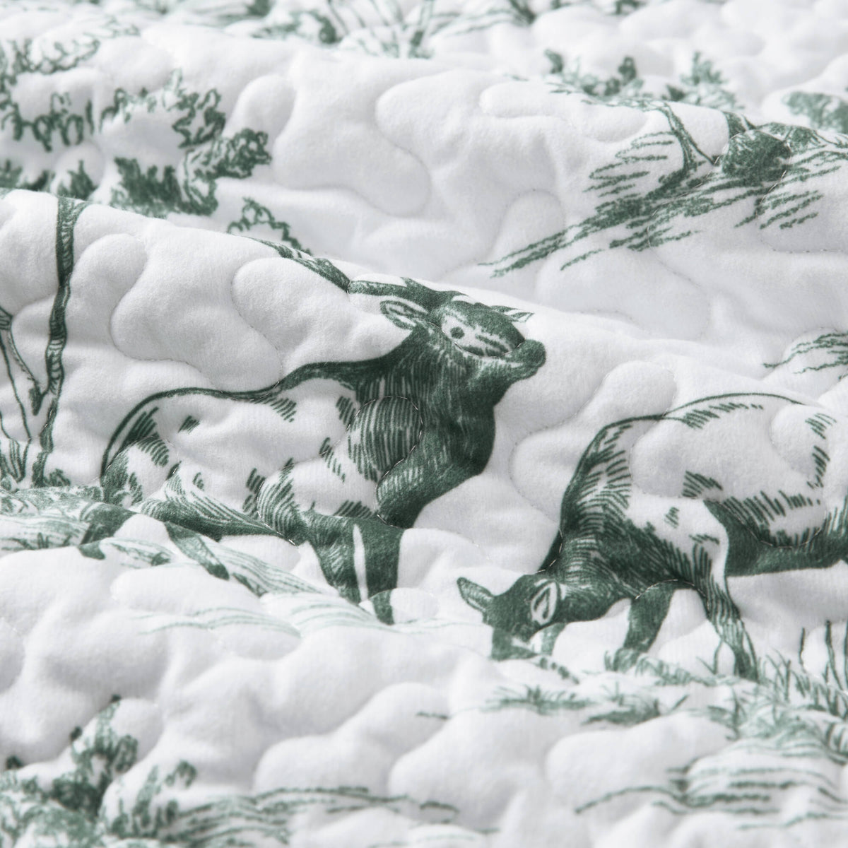 Hartwell Woodland Deer Reversible 3-Piece Coverlet Mini Set