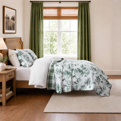 Hartwell Woodland Deer Reversible 3-Piece Coverlet Mini Set