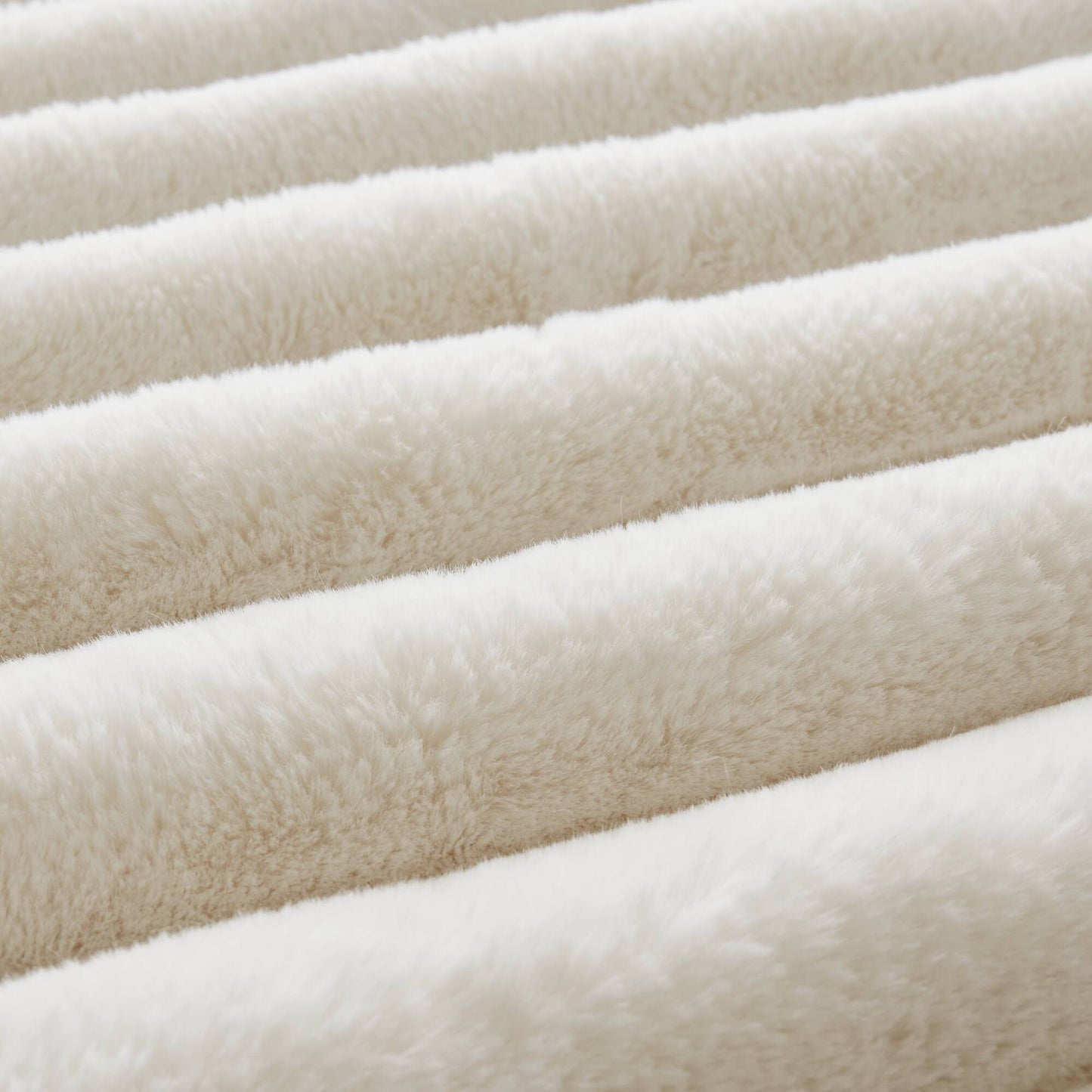 Jasmine Ultrasoft Faux Fur Ribbed Comforter Set