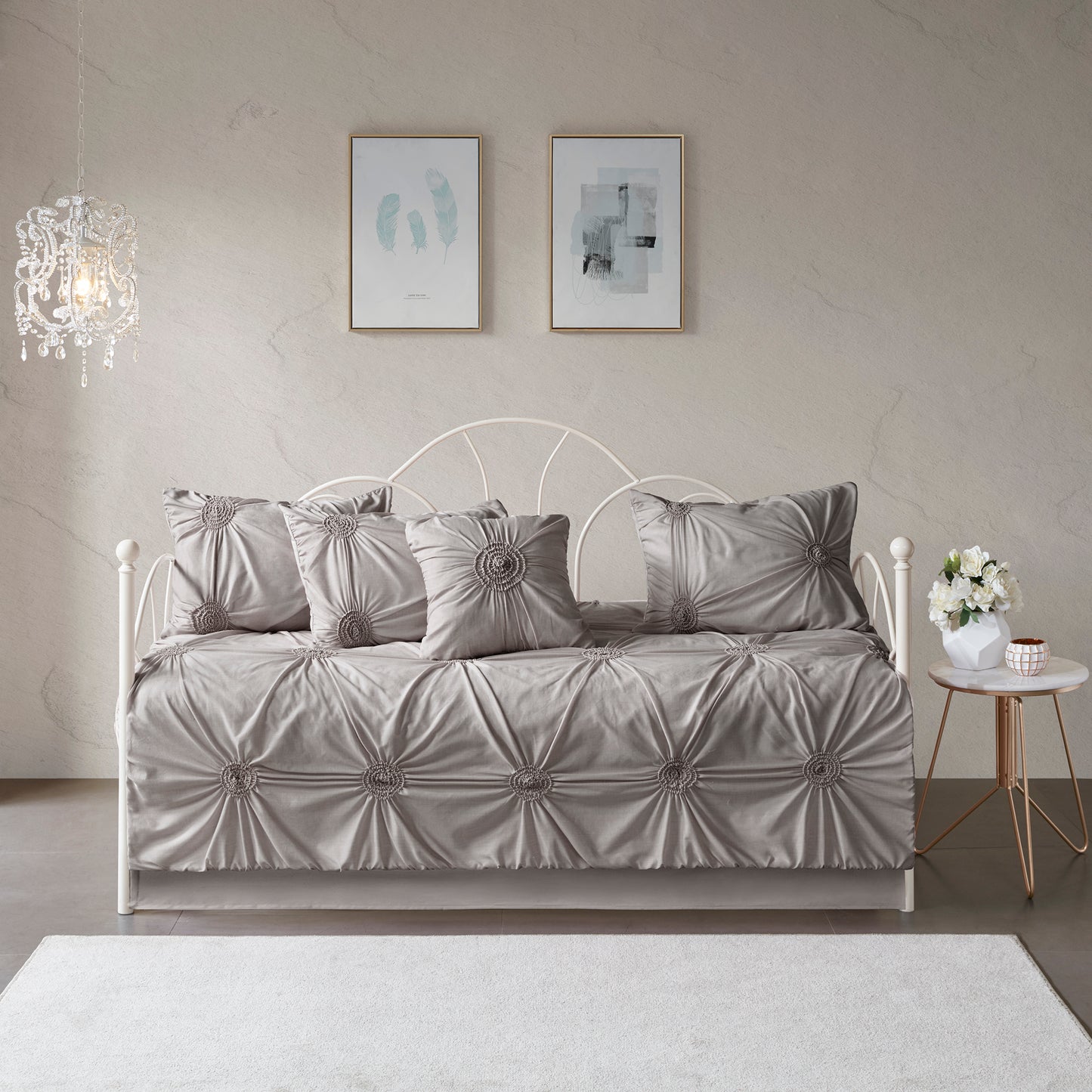 Leila 6 Piece Reversible Daybed Cover Set