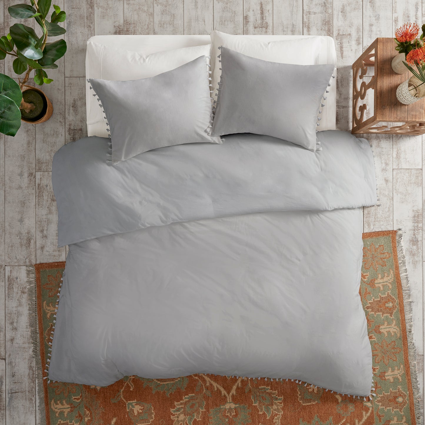Lillian Cotton Duvet Cover Set