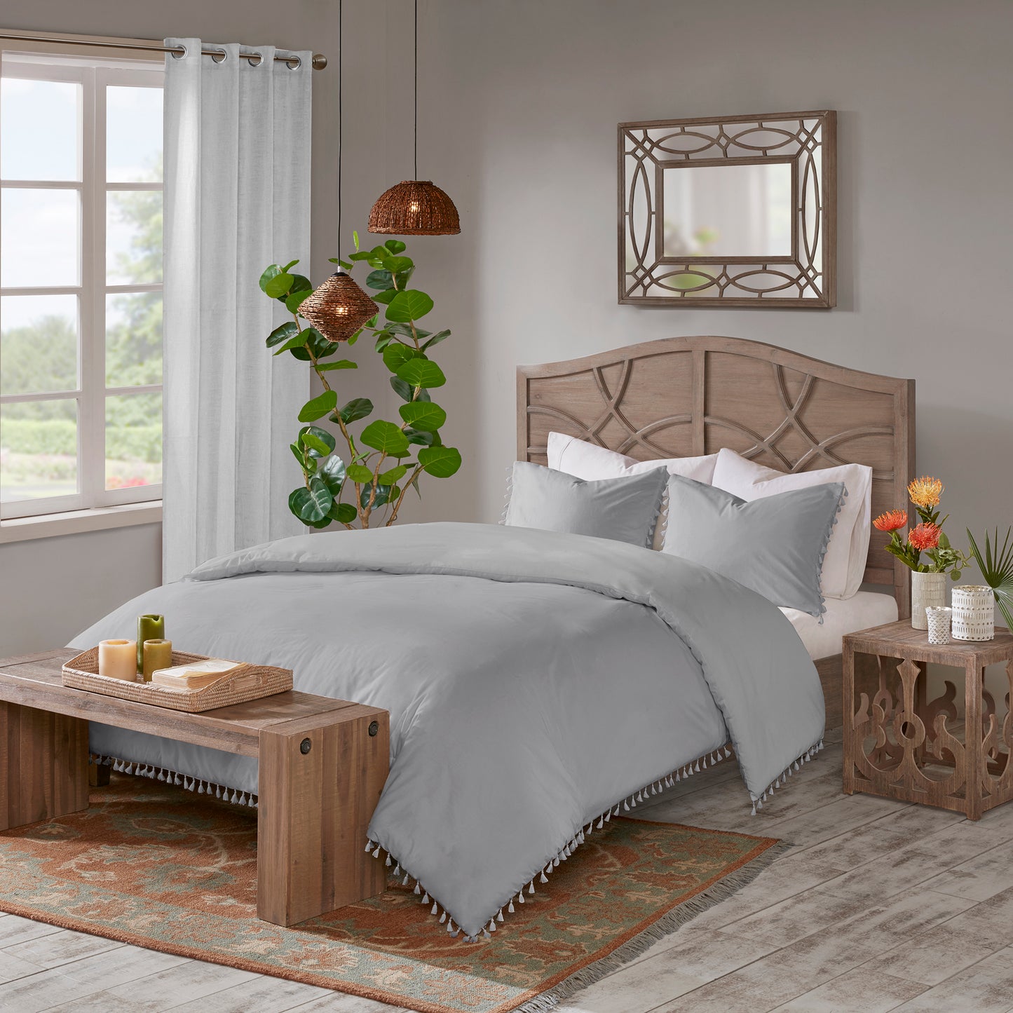 Lillian Cotton Duvet Cover Set