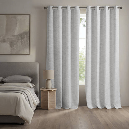 Luna 100% Polyester Luna Total Blackout Window Panel