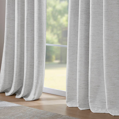 Luna 100% Polyester Luna Total Blackout Window Panel