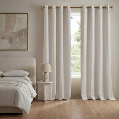 Luna 100% Polyester Luna Total Blackout Window Panel