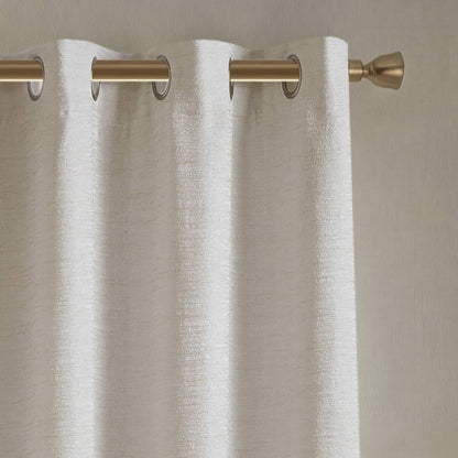 Luna 100% Polyester Luna Total Blackout Window Panel