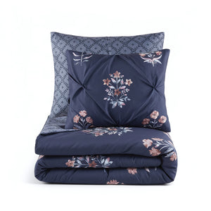 Marfa 3 Piece Pintuck Duvet Cover Set