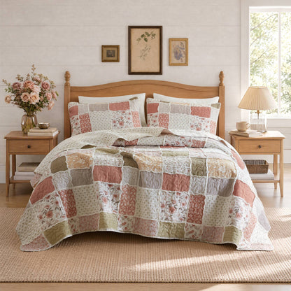 Marigold 3-Piece Ruffled Cotton Coverlet Mini Set