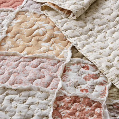 Marigold 3-Piece Ruffled Cotton Coverlet Mini Set