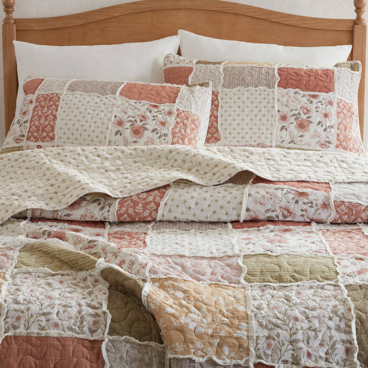 Marigold 3-Piece Ruffled Cotton Coverlet Mini Set