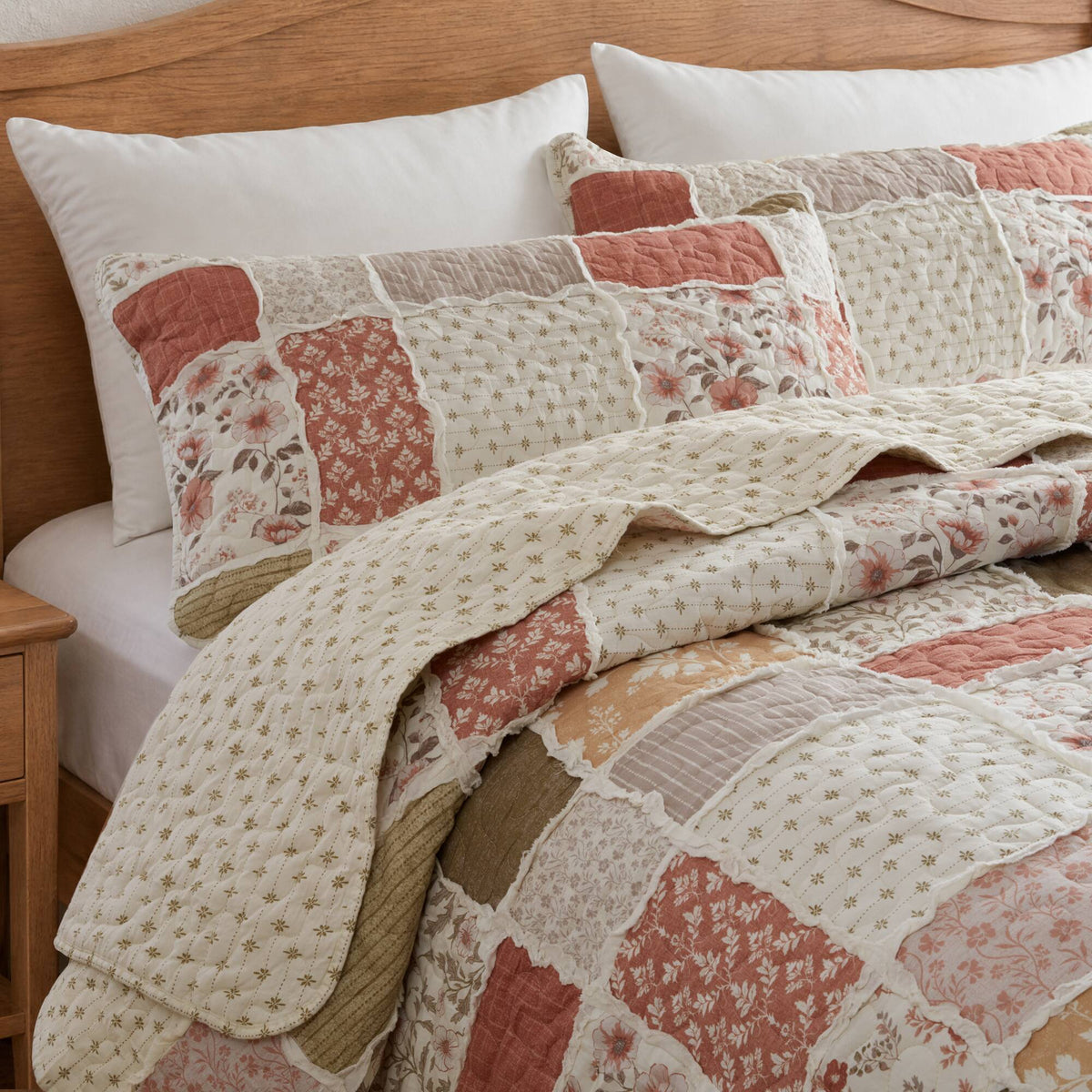 Marigold 3-Piece Ruffled Cotton Coverlet Mini Set
