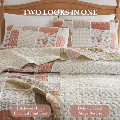 Marigold 3-Piece Ruffled Cotton Coverlet Mini Set