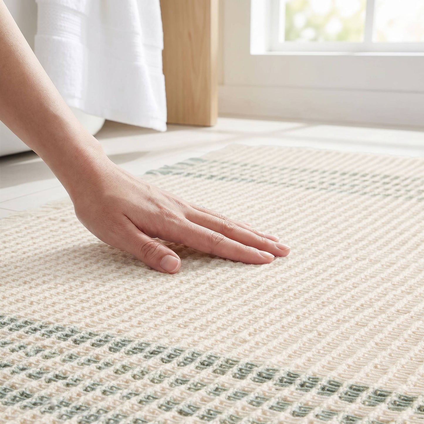 Millstreet Waffle Bath Rug