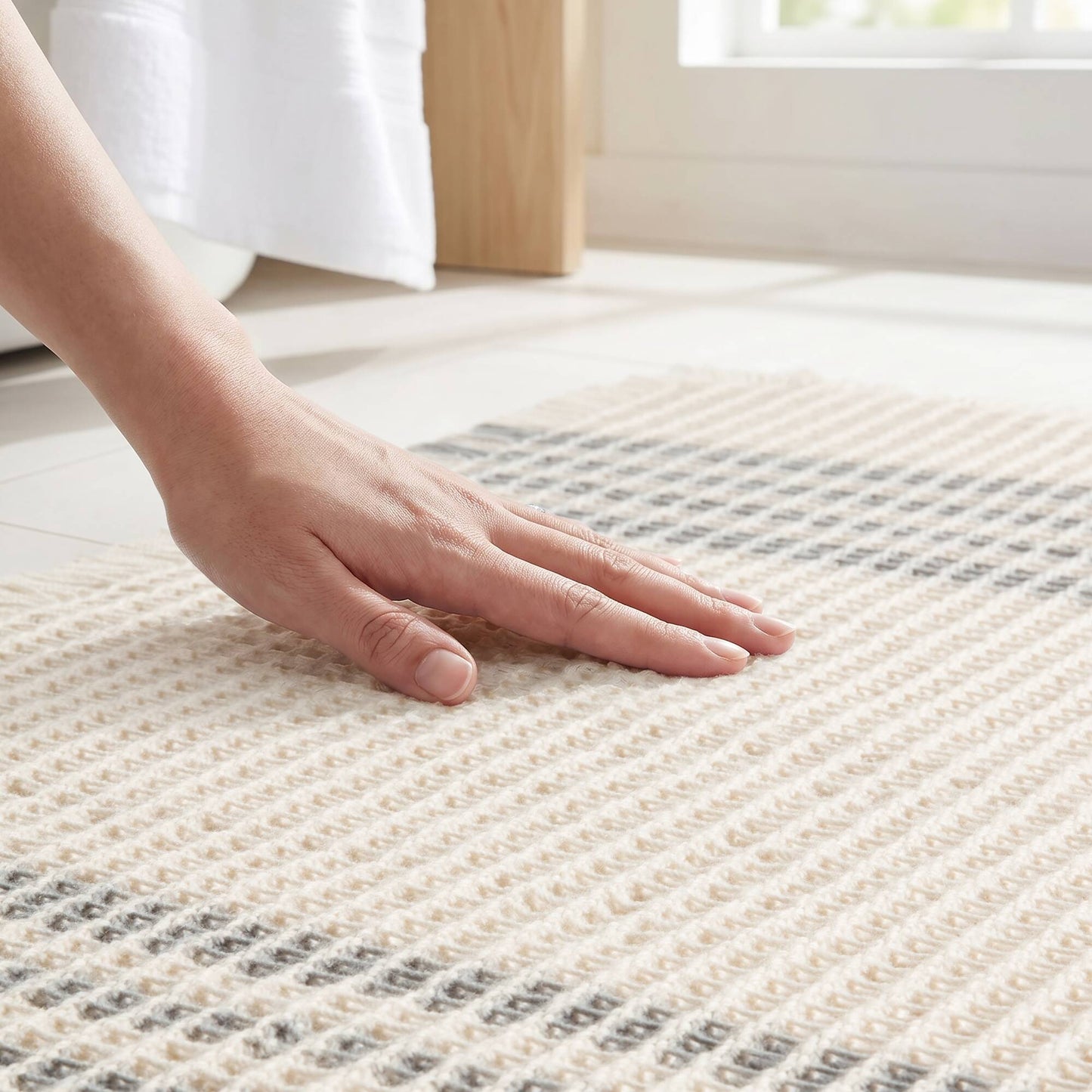 Millstreet Waffle Bath Rug