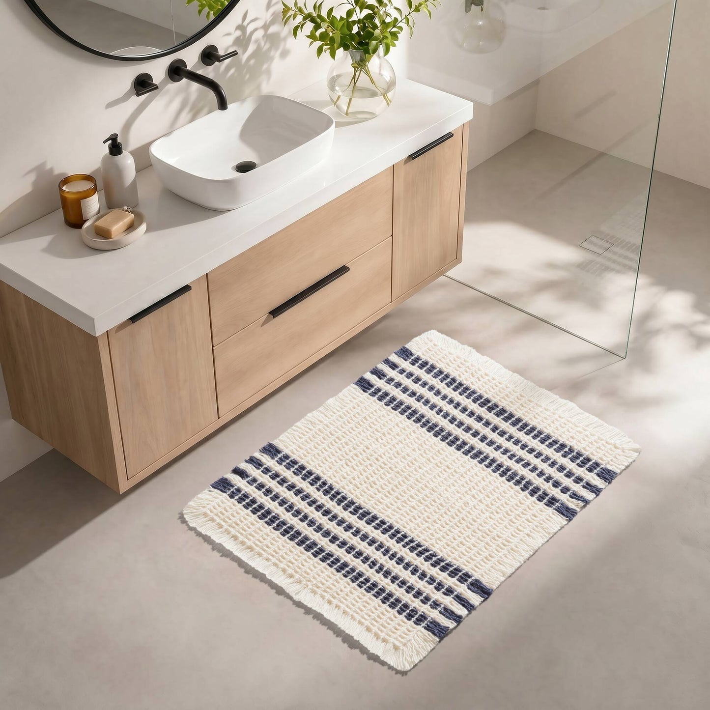 Millstreet Waffle Bath Rug