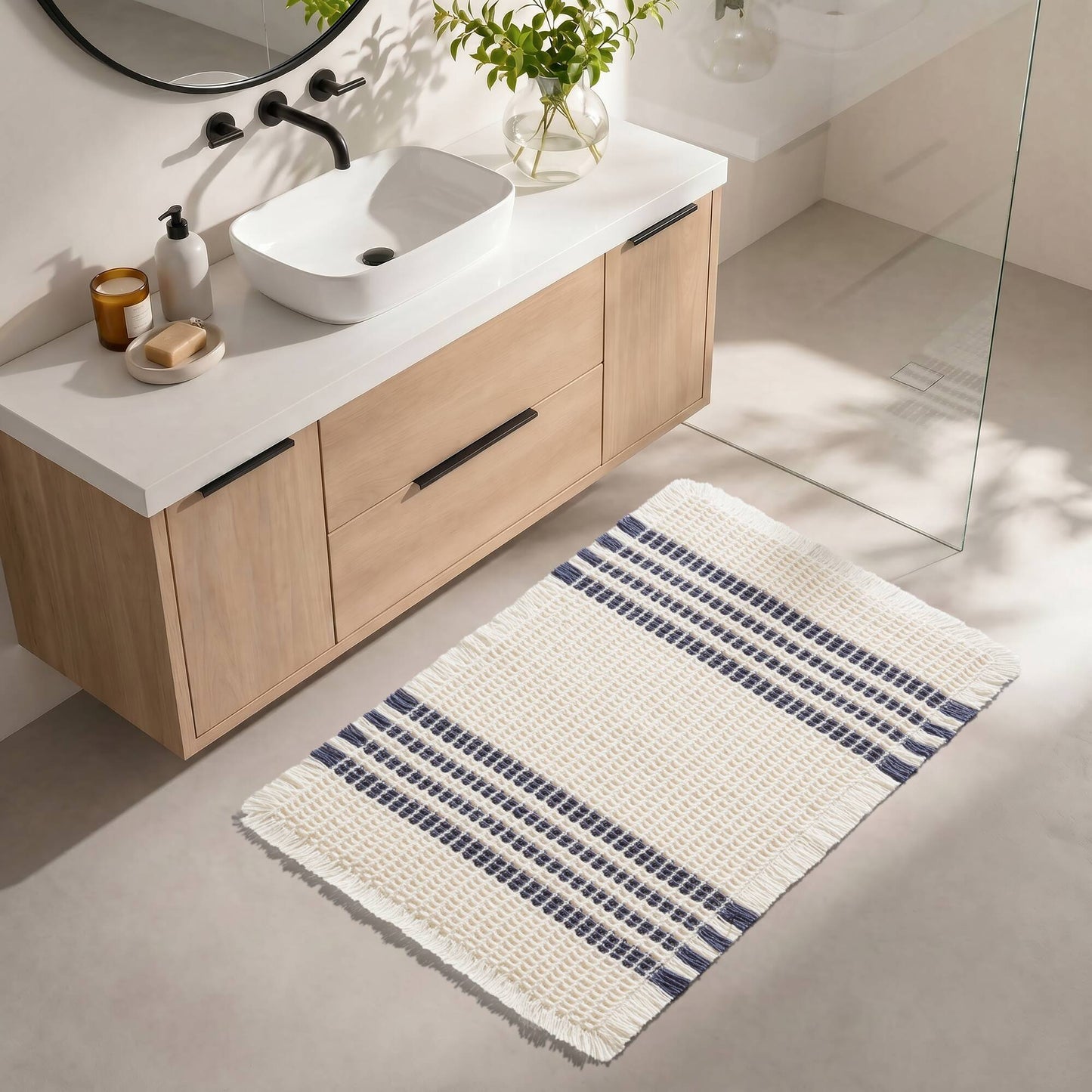 Millstreet Waffle Bath Rug