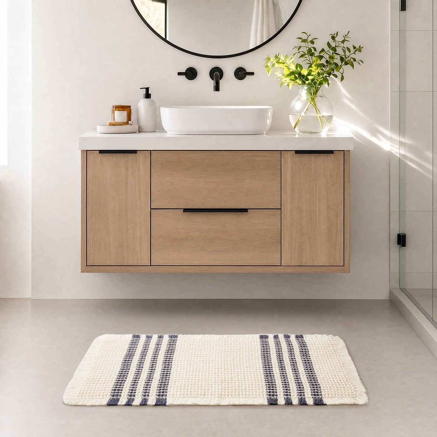 Millstreet Waffle Bath Rug