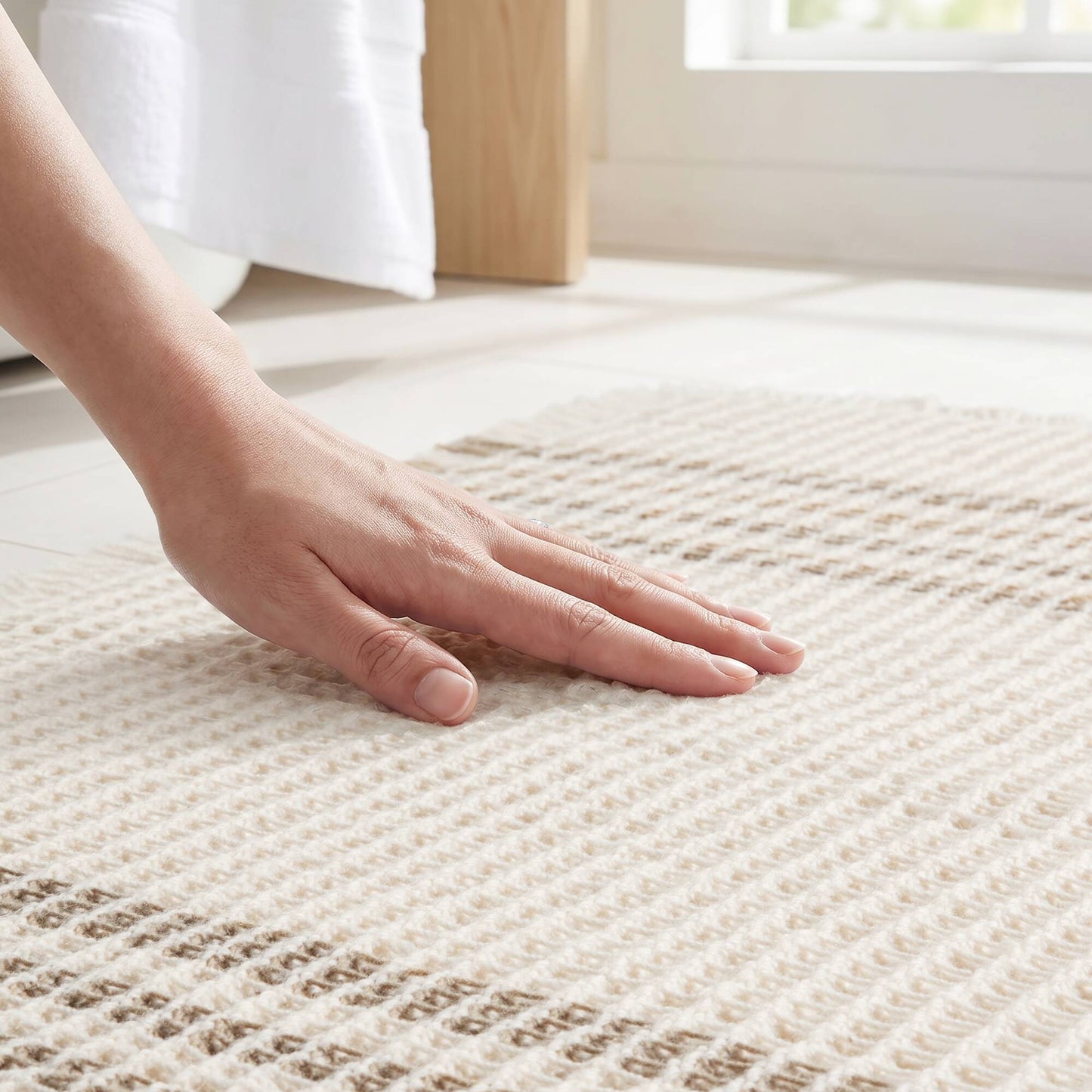 Millstreet Waffle Bath Rug
