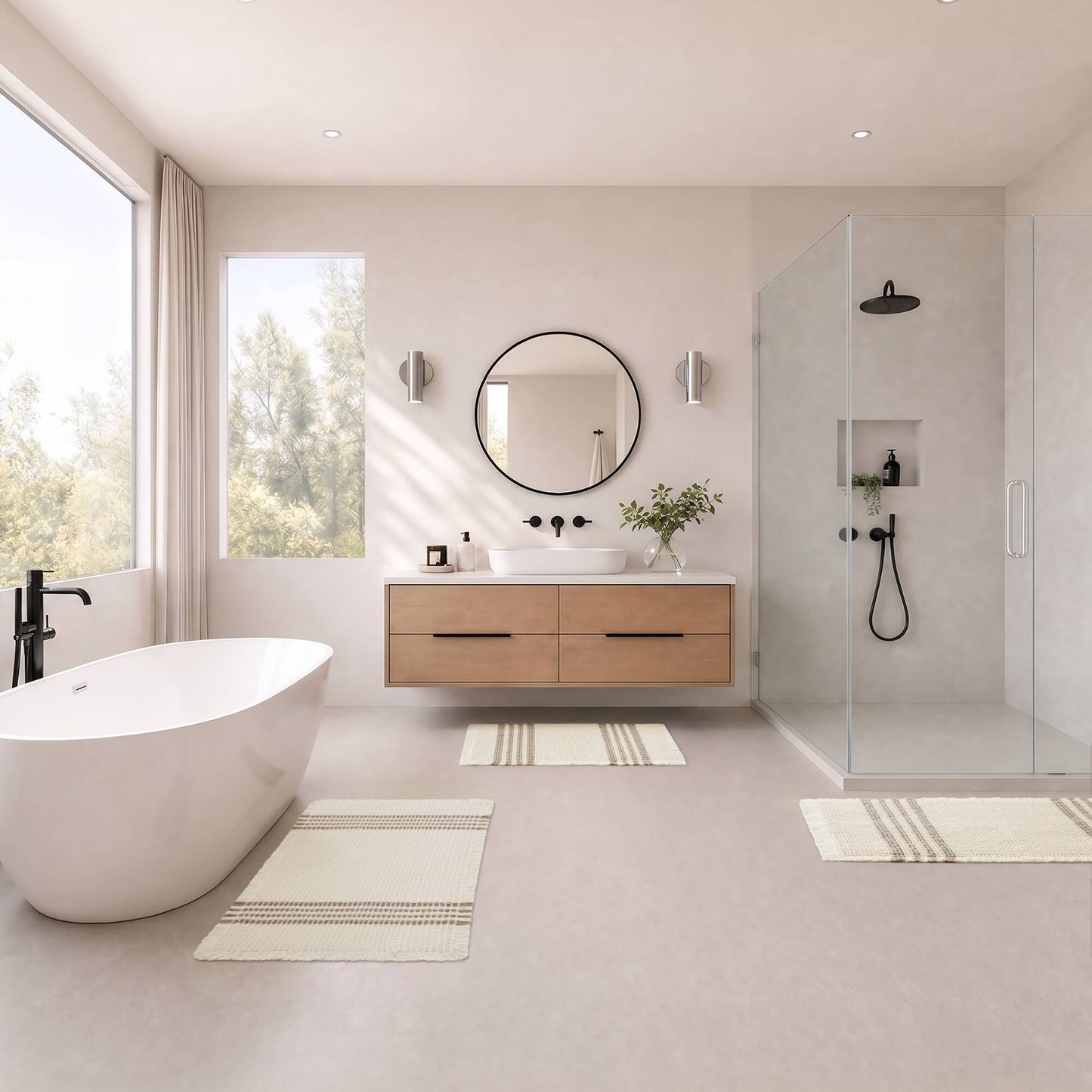 Millstreet Waffle Bath Rug