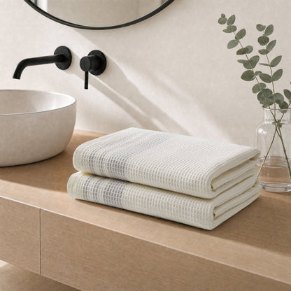 Millstreet 2-Piece Waffle Bath Towel Set