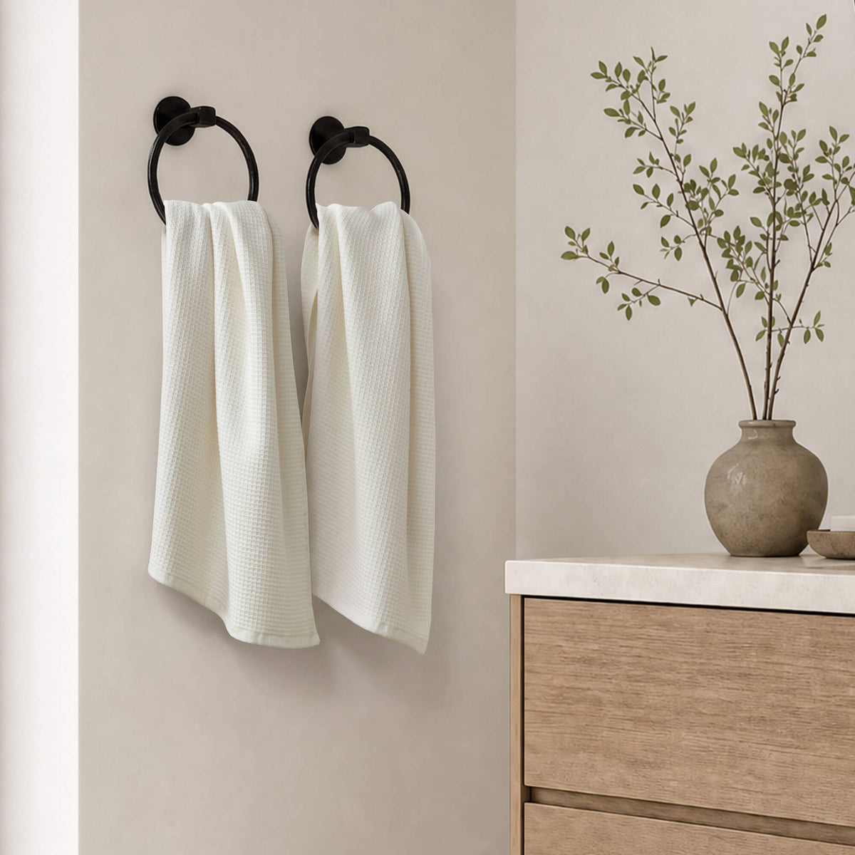 Millstreet 2-Piece Waffle Bath Towel Set