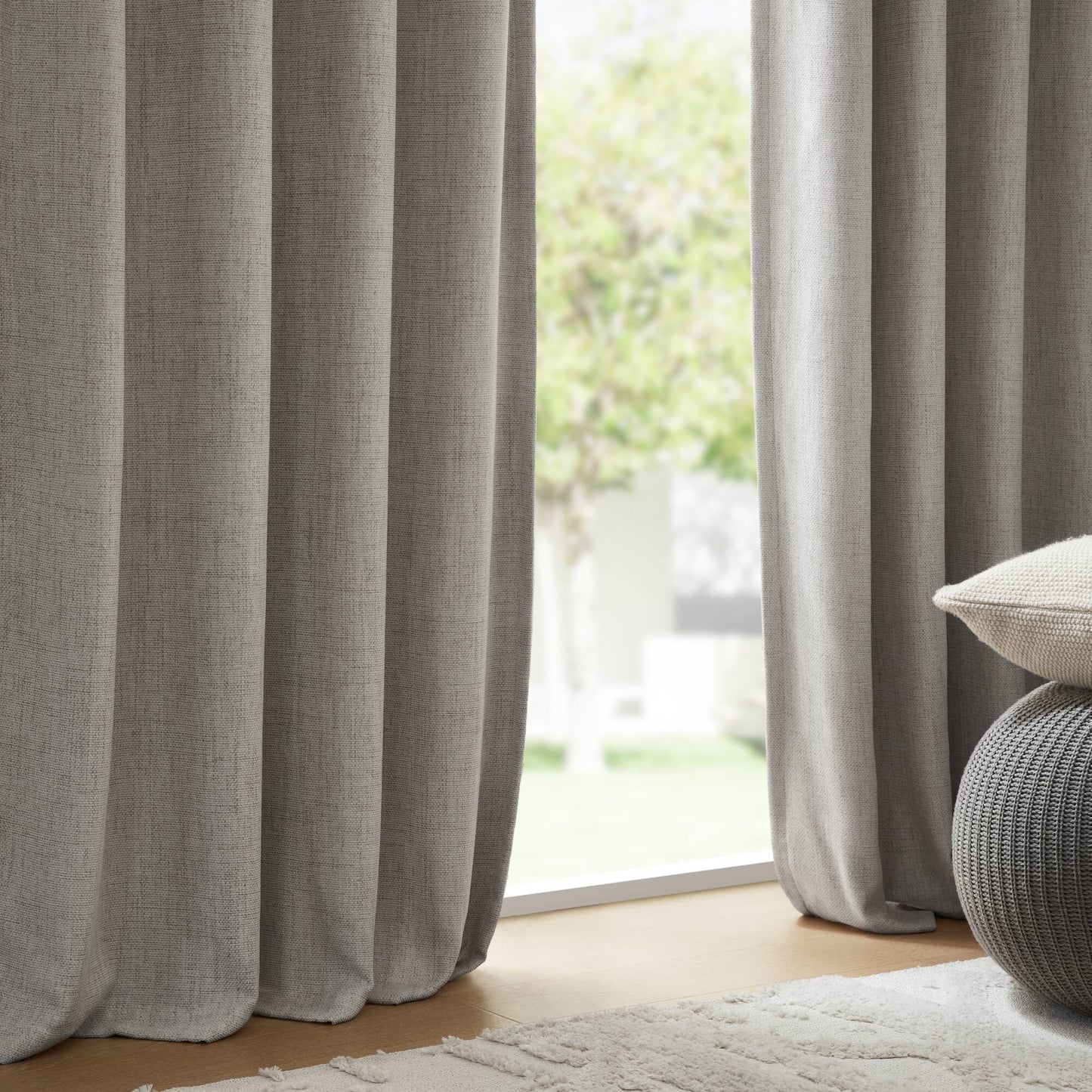 Mira 100% polyester Mira Total Blackout Window Panel