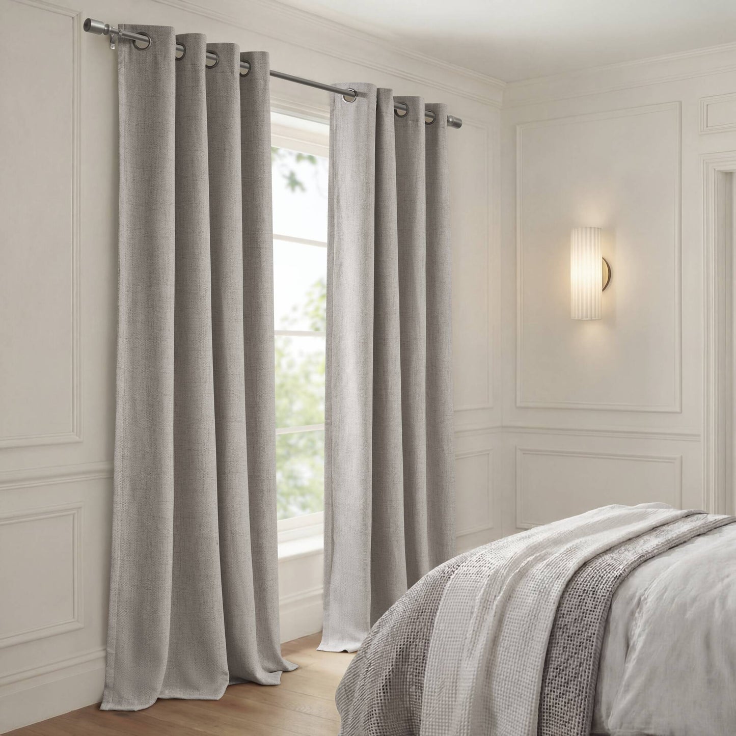 Mira 100% polyester Mira Total Blackout Window Panel