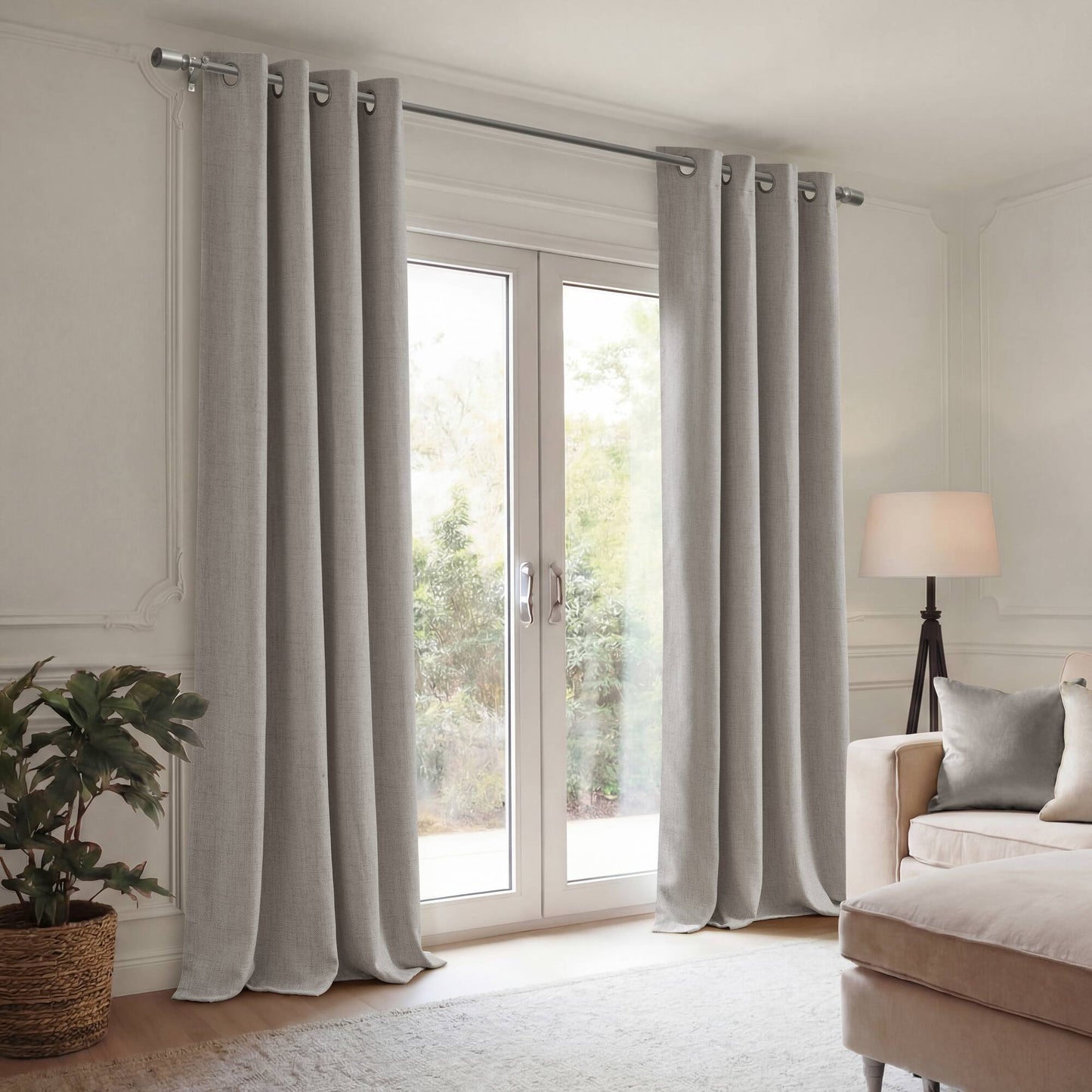 Mira 100% polyester Mira Total Blackout Window Panel
