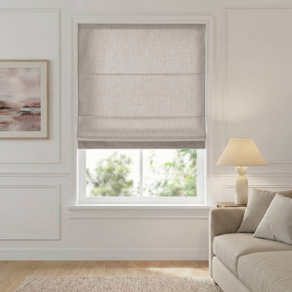 Mira Room Darkening Cordless Roman Shade