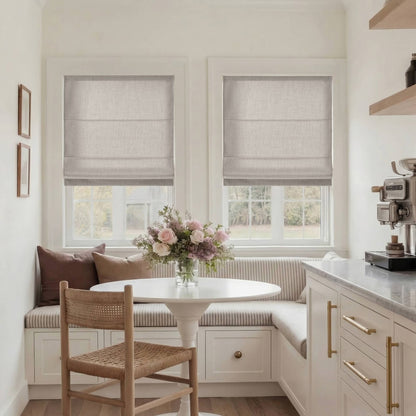 Mira Room Darkening Cordless Roman Shade