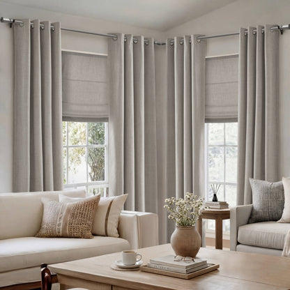 Mira Room Darkening Cordless Roman Shade