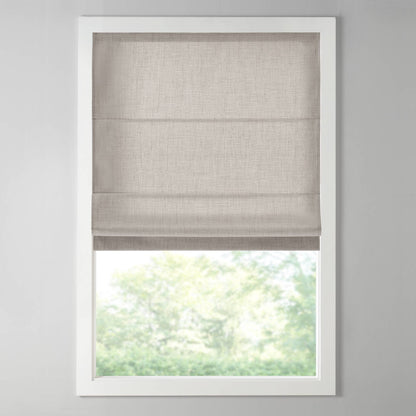 Mira Room Darkening Cordless Roman Shade