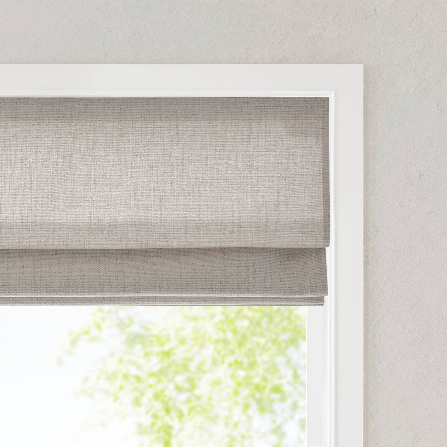Mira Room Darkening Cordless Roman Shade