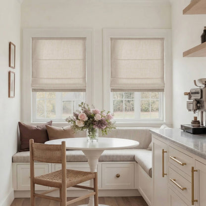 Mira Room Darkening Cordless Roman Shade