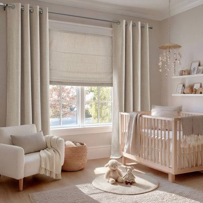 Mira Room Darkening Cordless Roman Shade