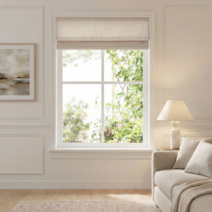 Mira Room Darkening Cordless Roman Shade
