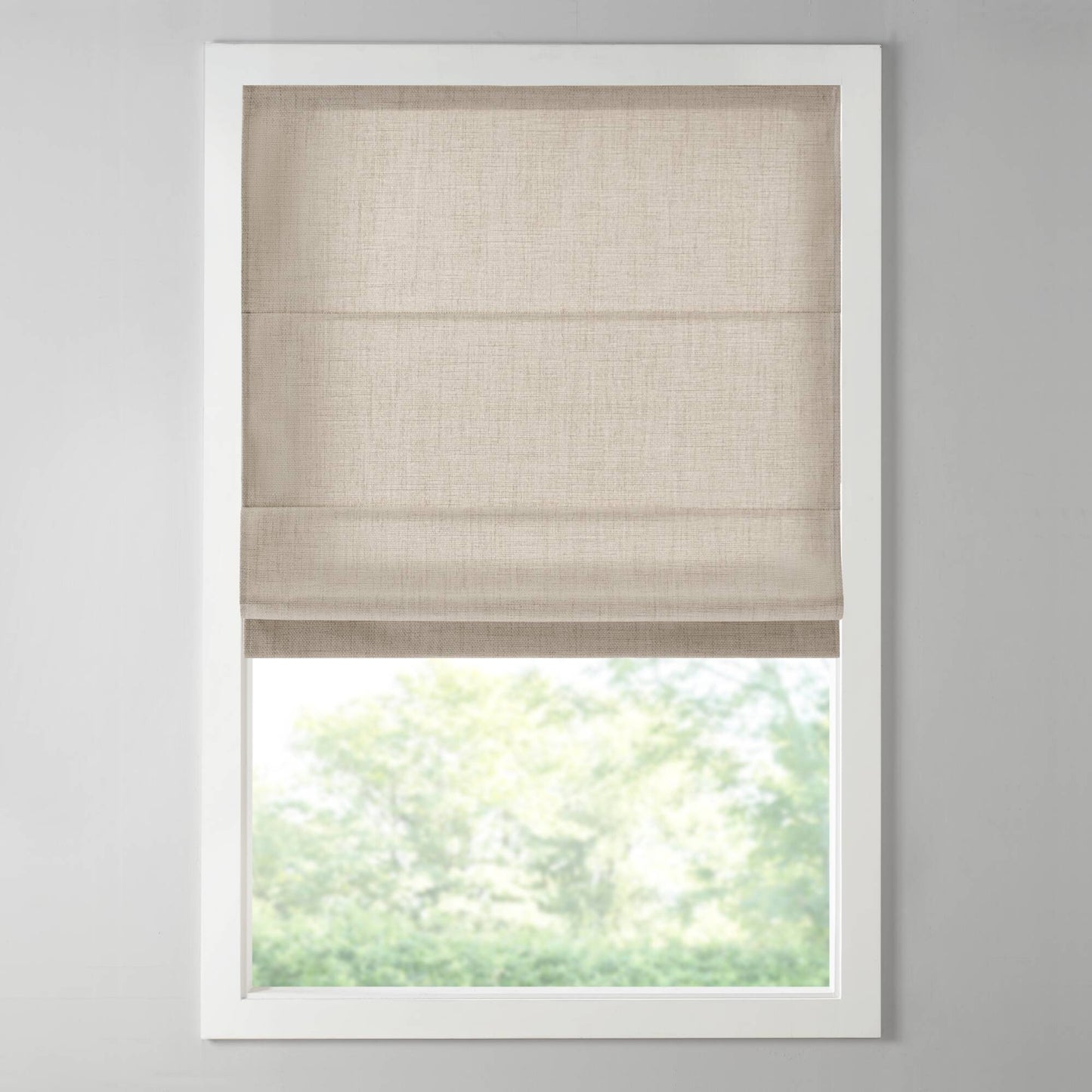 Mira Room Darkening Cordless Roman Shade