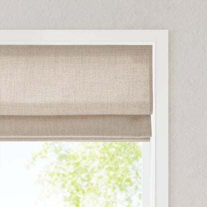 Mira Room Darkening Cordless Roman Shade