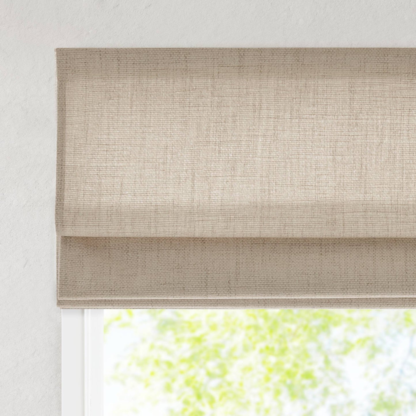 Mira Room Darkening Cordless Roman Shade