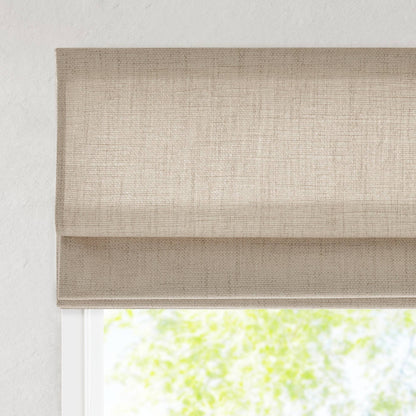 Mira Room Darkening Cordless Roman Shade