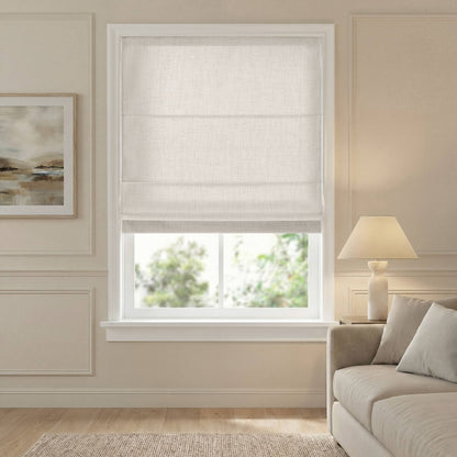 Mira Room Darkening Cordless Roman Shade