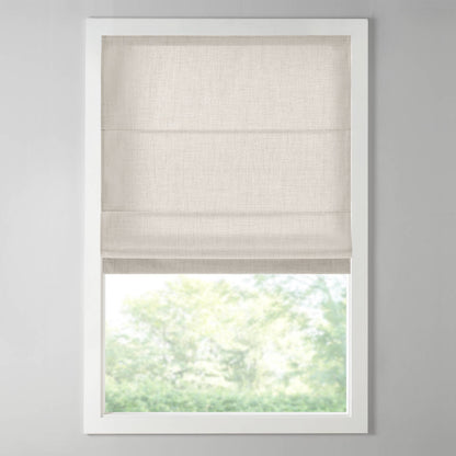 Mira Room Darkening Cordless Roman Shade