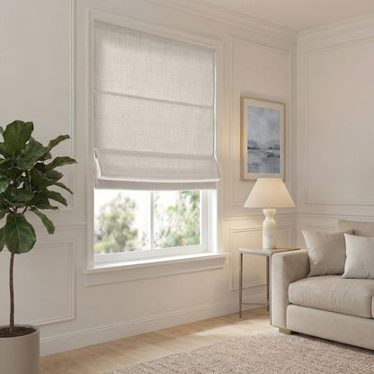 Mira Room Darkening Cordless Roman Shade