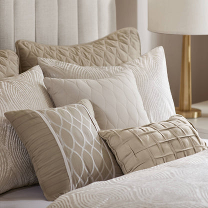 Nocturne 10-Piece Jacquard Comforter Set