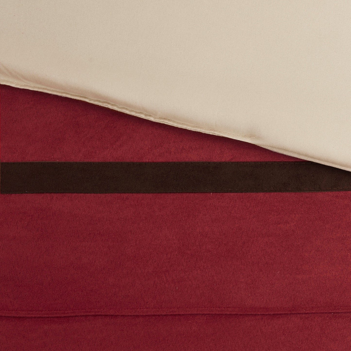 Palmer 7 Piece Faux Suede Comforter Set